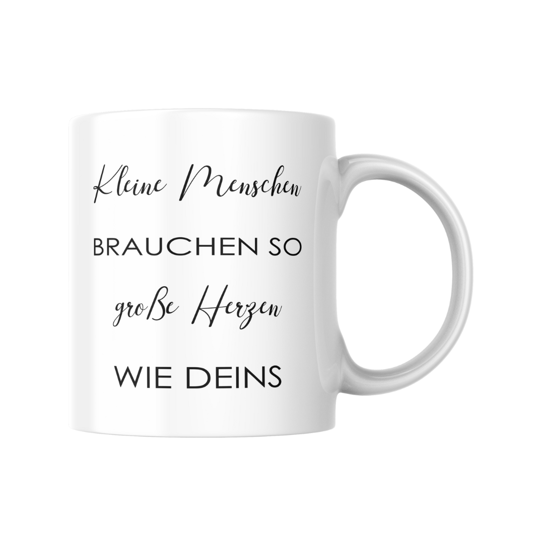 Becher für Erzieherin