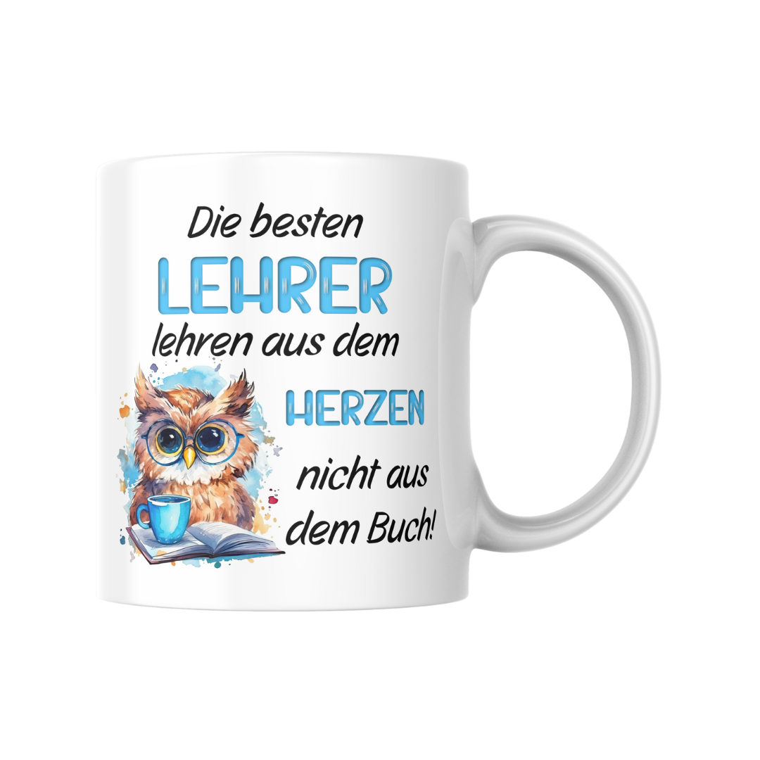 Becher für die Lehrerin und Lehrer