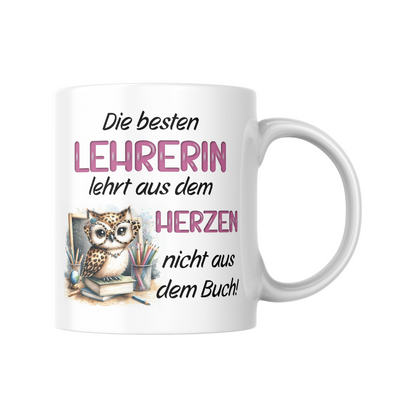 Becher für die Lehrerin und Lehrer