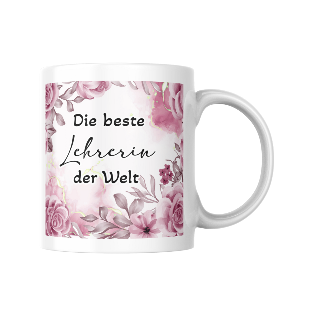 Becher für die Lehrerin und Lehrer