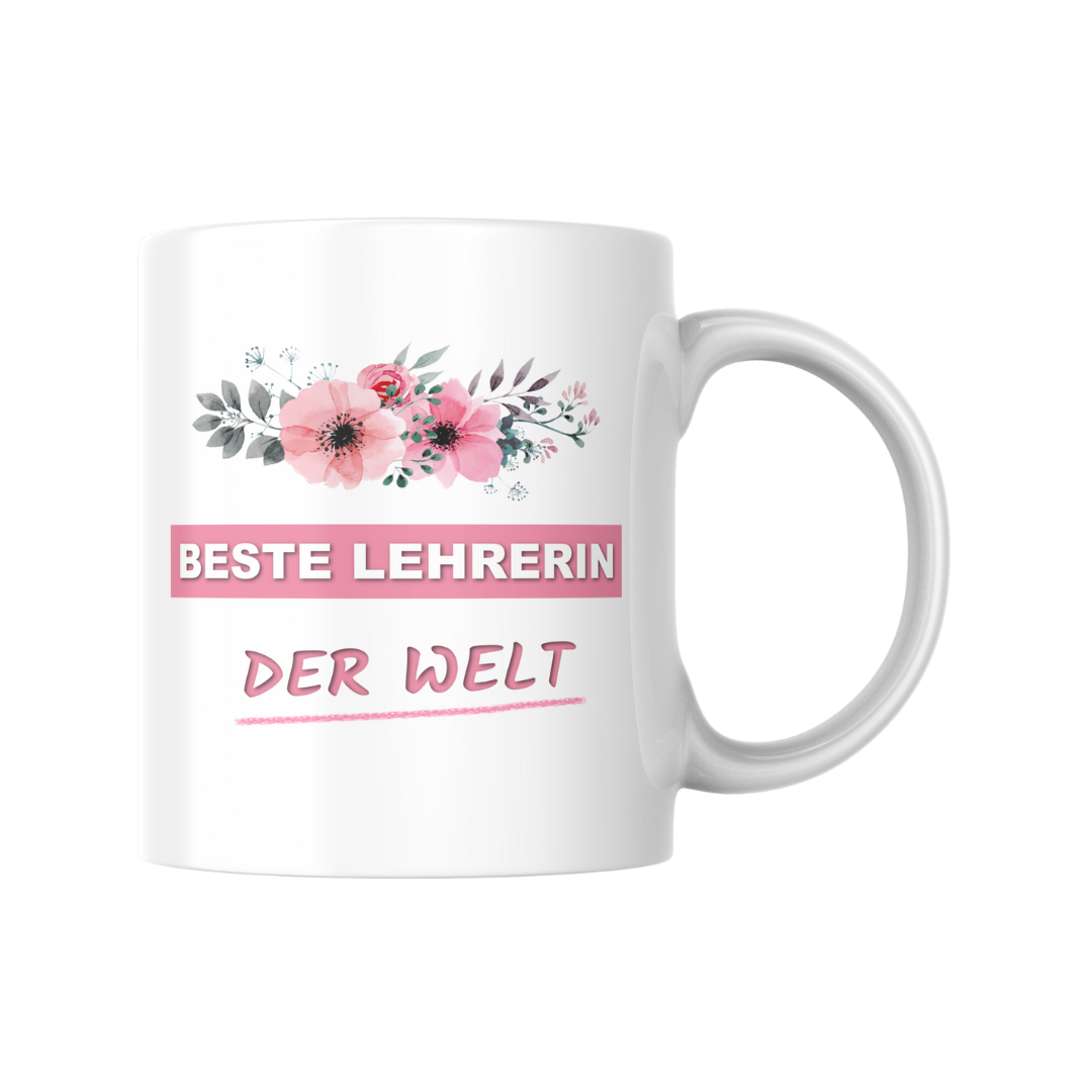 Becher für die Lehrerin und Lehrer