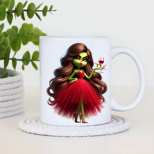 Becher Lady Grinch