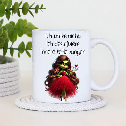 Becher Lady Grinch