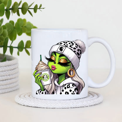 Becher Lady Grinch