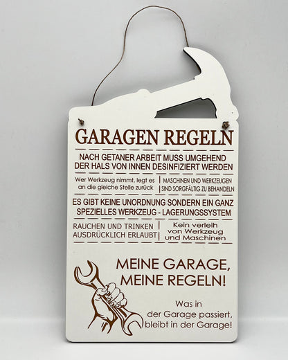 Garage Regeln